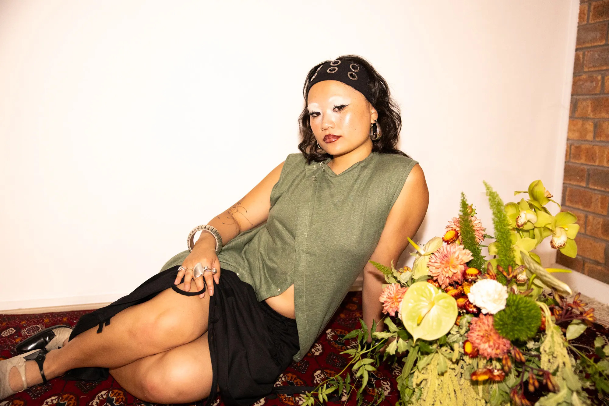 Photoshoot floral work