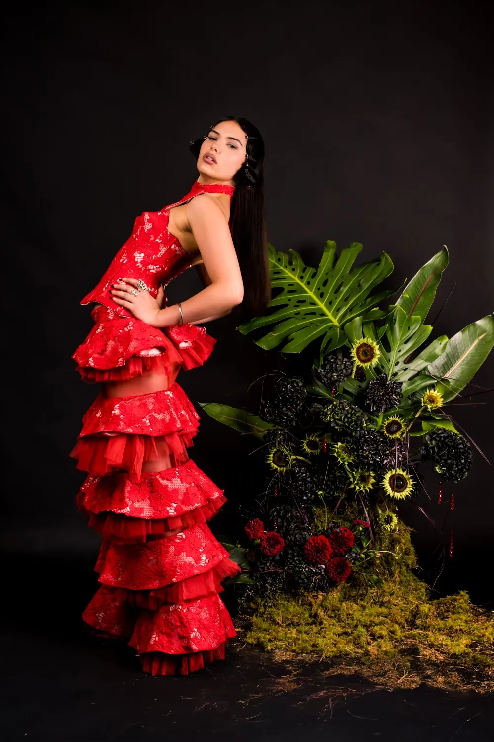 Photoshoot floral work
